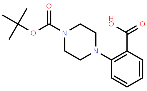 2-(4-(tert-Butoxycarbonyl)piperazin-1-yl)benzoic acid