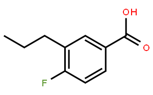 4-氟-3-丙基苯甲酸