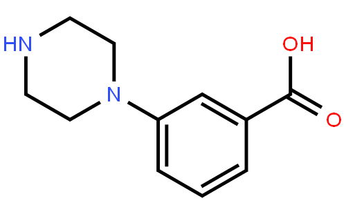 3-(1-哌嗪基)苯甲酸