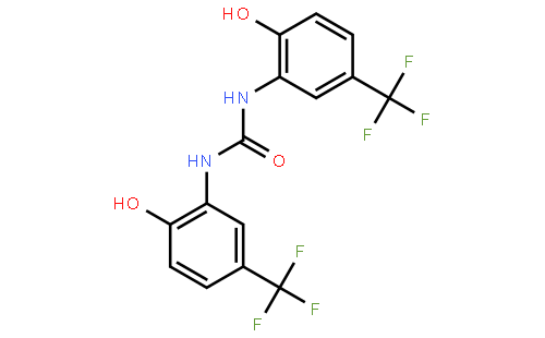 1,3-bis(2-hydroxy-5-(trifluoromethyl)phenyl)urea