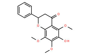 6-羟基-5,7,8-三甲氧基黄烷酮