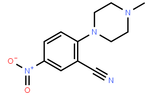 2-(4-Methylpiperazin-1-yl)-5-nitrobenzonitrile