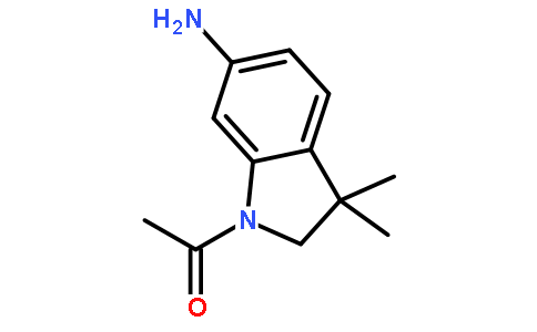 1-(6-Amino-3,3-dimethylindolin-1-yl)ethanone