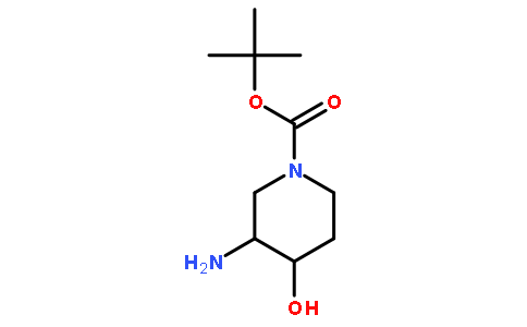 tert-Butyl 3-amino-4-hydroxypiperidine-1-carboxylate