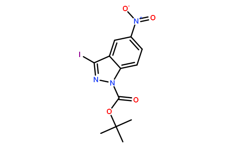 tert-Butyl 3-iodo-5-nitro-1H-indazole-1-carboxylate