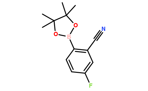5-Fluoro-2-(4,4,5,5-tetramethyl-1,3,2-dioxaborolan-2-yl)benzonitrile