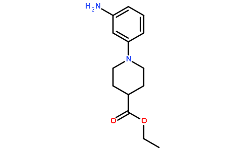 1-(3-Amino-phenyl)-piperidine-4-carboxylic acid ethyl ester