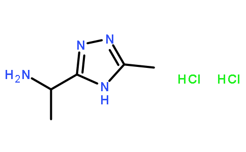 1-(5-Methyl-4H-1,2,4-triazol-3-yl)ethanamine dihydrochloride