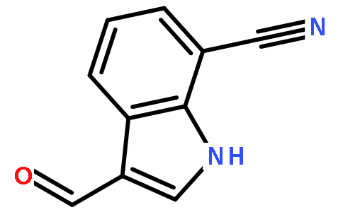 3-Formyl-1H-indole-7-carbonitrile