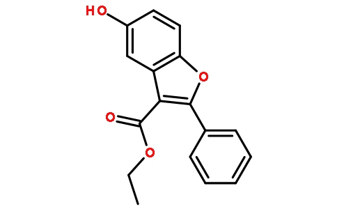 5-Hydroxy-2-phenyl-benzofuran-3-carboxylic acid ethyl ester