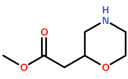 morpholin-2-yl-acetic acid methyl ester