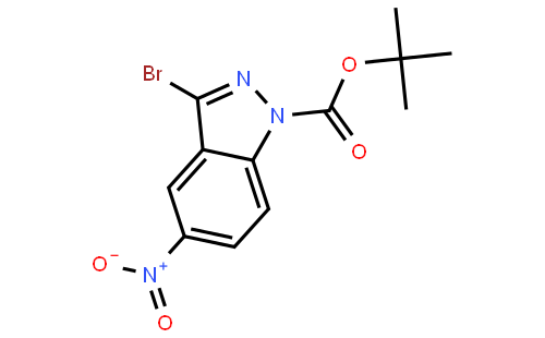 tert-Butyl 3-bromo-5-nitro-1H-indazole-1-carboxylate