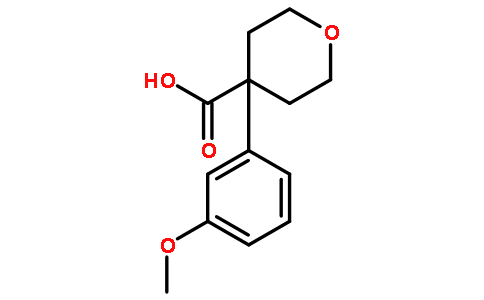4-(3-methoxyphenyl)tetrahydro-2H-pyran-4-carboxylic acid