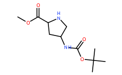 (2S,4R)-4-BOC-AMINO PYRROLIDINE-2-CARBOXYLIC ACID METHYL ESTER-HCL