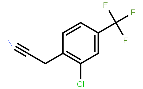 [2-Chloro-4-(trifluoromethyl)phenyl]acetonitrile