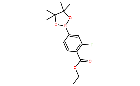 4-Ethoxycarbonyl-3-fluorophenylboronic acid pinacol ester