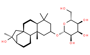 2-O-beta-D-吡喃阿洛糖甙-2,16-貝殼杉烯二醇