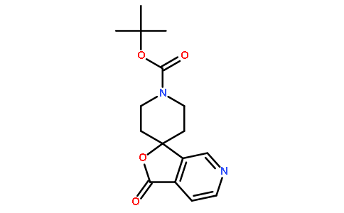 tert-butyl 1-oxo-1H-spiro[furo[3,4-c]pyridine-3,4'-piperidine]-1'-carboxylate