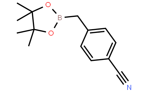 4-((4,4,5,5-Tetramethyl-1,3,2-dioxaborolan-2-yl)methyl)benzonitrile