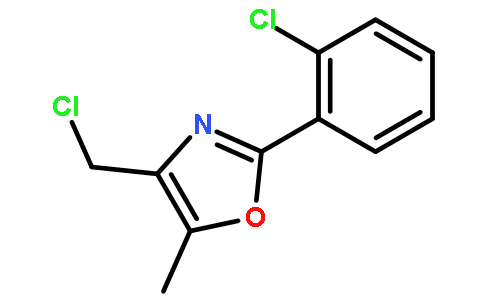 4-(CHLOROMETHYL)-2-(2-CHLOROPHENYL)-5-METHYLOXAZOLE
