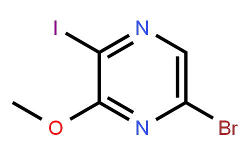 5-BROMO-2-IODO-3-METHOXYPYRAZINE