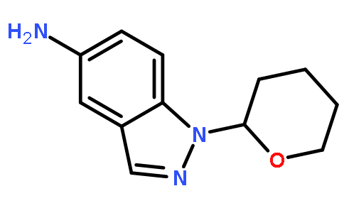 5-Amino-1-(tetrahydropyranyl)-1h-indazole