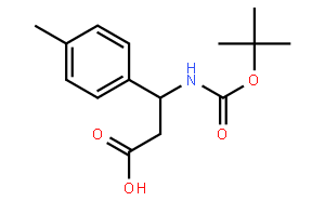 (S)-3-((叔丁氧羰基)氨基)-3-(对甲苯基)丙酸