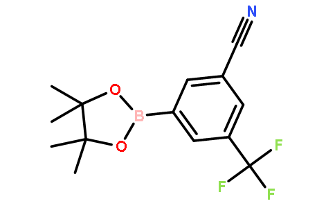 3-(4,4,5,5-Tetramethyl-1,3,2-dioxaborolan-2-yl)-5-(trifluoromethyl)benzonitrile