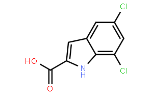 5,7-Dichlor-indol-2-carbonsaeure