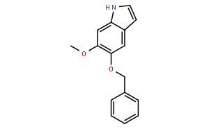 6-methoxy-5-(phenylmethoxy)-1H-Indole