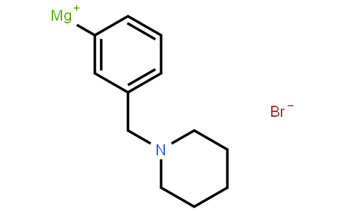 [3-(1-Piperidinylmethyl)phenyl]magnesium bromide, 0.25 M solution in THF, SpcSeal