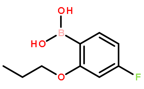 4-Fluoro-2-propoxyphenylboronic acid