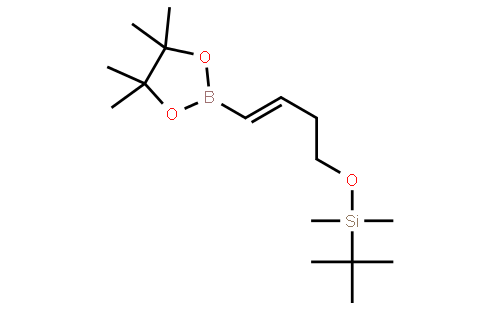 (E)-tert-Butyldimethyl((4-(4,4,5,5-tetramethyl-1,3,2-dioxaborolan-2-yl)but-3-en-1-yl)oxy)silane