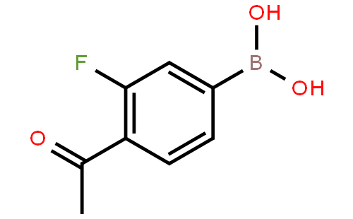 4-Acetyl-3-fluorophenylboronic acid