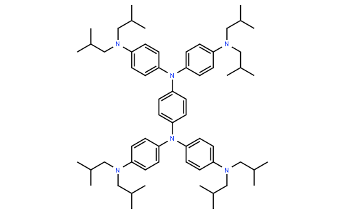 N1,N1'-(1,4-PHENYLENE)BIS(N1-(4-(DIISOBUTYLAMINO)PHENYL)-N4,N4-DIISOBUTYLBENZENE-1,4-DIAMINE)