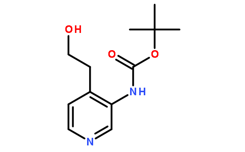 [4-(2-Hydroxy-ethyl)-pyridin-3-yl]-carbamic acid tert-butyl ester
