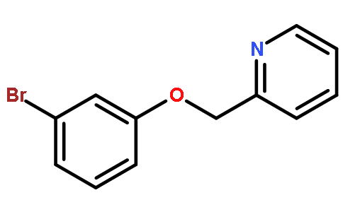 2-((3-Bromophenoxy)methyl)pyridine