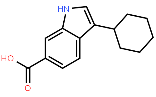 3-cyclohexylindole-6-carboxylicacid