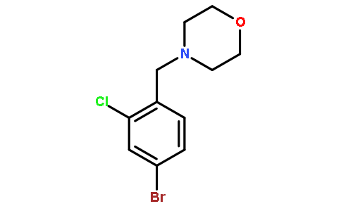 4-[(Bromo-2-chlorophenyl)methyl]morpholine