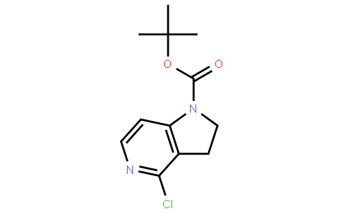 N-BOC-4-氯-2,3-二氢-1H-吡咯并[3,2-C]吡啶