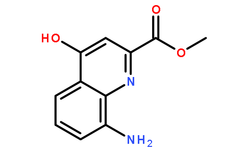 methyl 8-amino-4-hydroxyquinoline-2-carboxylate