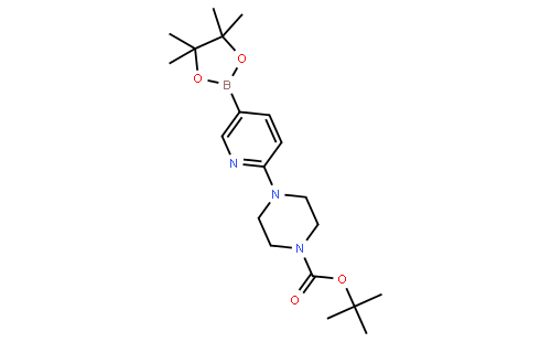 6-(4-Boc-1-哌嗪并)吡啶-3-硼酸频哪醇酯