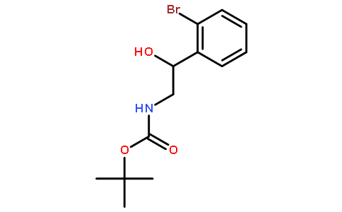 N-Boc-2-(2-溴苯基)-2-羟基乙胺