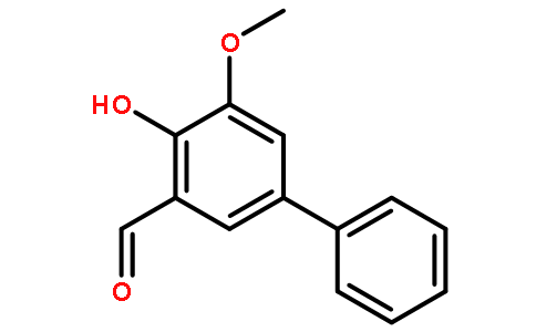 [1,1'-BIPHENYL]-3-CARBOXALDEHYDE,4-HYDROXY-5-METHOXY