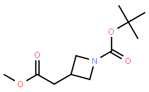 tert-butyl 3-(2-methoxy-2-oxoethyl)azetidine-1-carboxylate