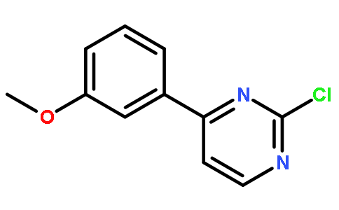 2-Chloro-4-(3-methoxyphenyl)pyrimidine