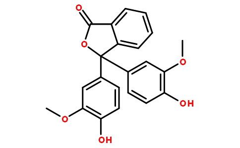 3,3-Bis(4-hydroxy-3-methoxyphenyl)isobenzofuran-1(3H)-one