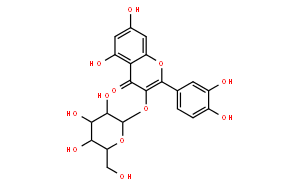 槲皮素-3-O-葡萄糖苷；槲皮素-3-0-吡喃葡糖苷；異櫟素；羅布麻甲素