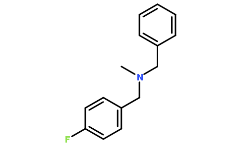 N-Benzyl-1-(4-fluorophenyl)-N-methylmethanamine