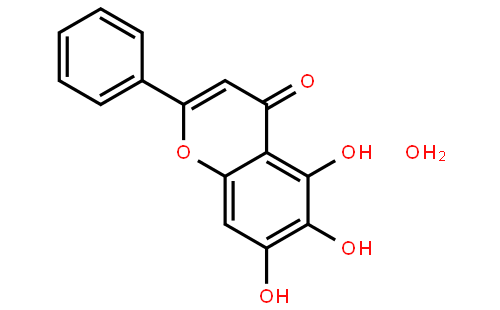 三羟黄酮;黄芩素; 黄芩苷元_CAS:491-67-8_联